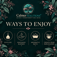 Calmer Solutions Cardamom Essential Oil  | 100% Pure & Natural | Aromatherapy & Wellness