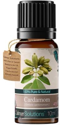 Calmer Solutions Cardamom Essential Oil  | 100% Pure & Natural | Aromatherapy & Wellness