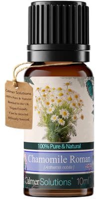 Calmer Solutions Chamomile Roman Essential Oil  | 100% Pure & Natural | Aromatherapy & Wellness