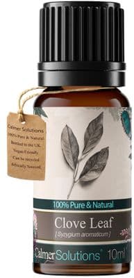 Calmer Solutions Clove Leaf Essential Oil  | 100% Pure & Natural | Aromatherapy & Wellness