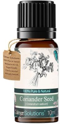 Calmer Solutions Corriander Seed Essential Oil  | 100% Pure & Natural | Aromatherapy & Wellness