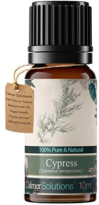 Calmer Solutions Cypress Essential Oil  | 100% Pure & Natural | Aromatherapy & Wellness