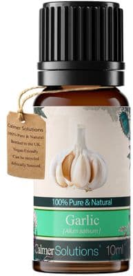 Calmer Solutions Garlic Essential Oil  | 100% Pure & Natural | Aromatherapy & Wellness
