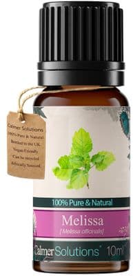 Calmer Solutions Melissa True Essential Oil  | 100% Pure & Natural | Aromatherapy & Wellness