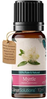 Calmer Solutions Myrtle Essential Oil  | 100% Pure & Natural | Aromatherapy & Wellness
