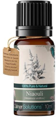 Calmer Solutions Niaouli Essential Oil  | 100% Pure & Natural | Aromatherapy & Wellness