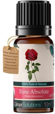 Calmer Solutions Rose Absolute Essential Oil  | 100% Pure & Natural | Aromatherapy & Wellness
