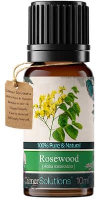Calmer Solutions Rosewood Essential Oil  | 100% Pure & Natural | Aromatherapy & Wellness