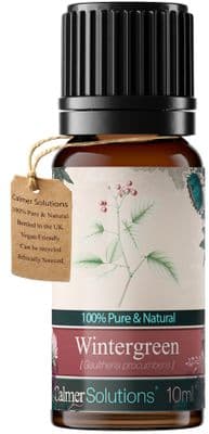 Calmer Solutions Wintergreen Essential Oil  | 100% Pure & Natural | Aromatherapy & Wellness