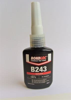 Bondloc B243 Nutlock 25ml (Medium - blue)