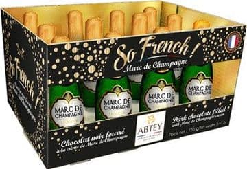 Abtey French Champagne Chocolate Liqueurs Crate 12's