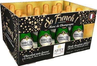 Abtey French Champagne Chocolate Liqueurs Crate 12's