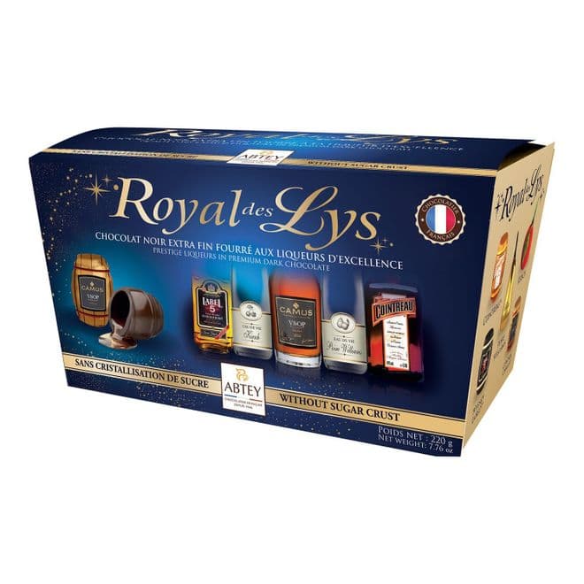 Abtey French Royal Des Lys Chocolate Senior Liqueurs 220g