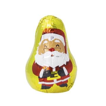 Abtey Praline Filled Chocolate Foiled Santa Claus 12g