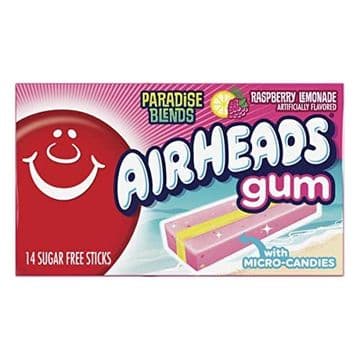 Airheads Raspberry Lemonade Gum