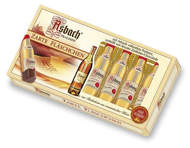 Asbach Brandy Liqueur Chocolates 100g