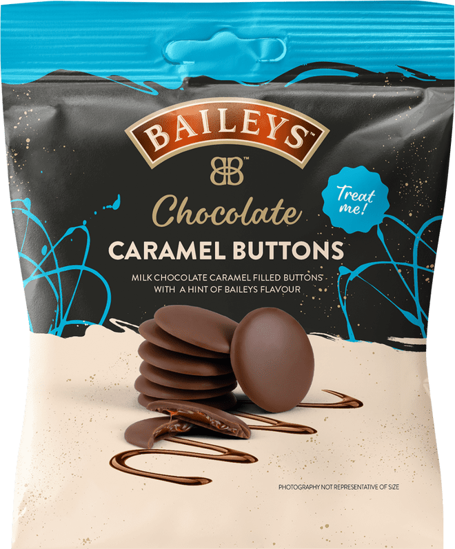 Baileys Caramel Filled Buttons 90g