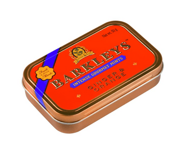 Barkleys Ginger & Orange Mints Tin 50g