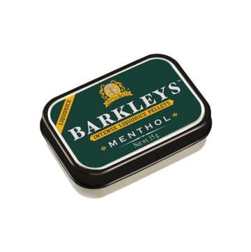 Barkleys Intense Menthol Liquorice Tin 16g