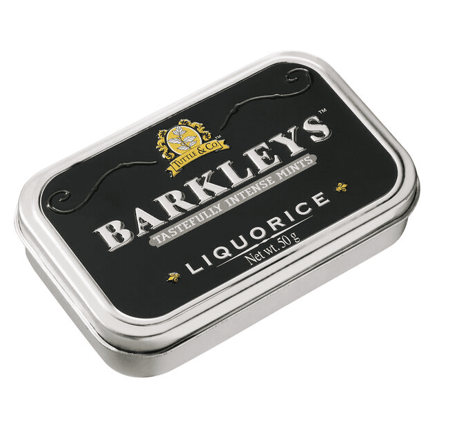 Barkleys Cinnamon And Apple Mints Tin 50g