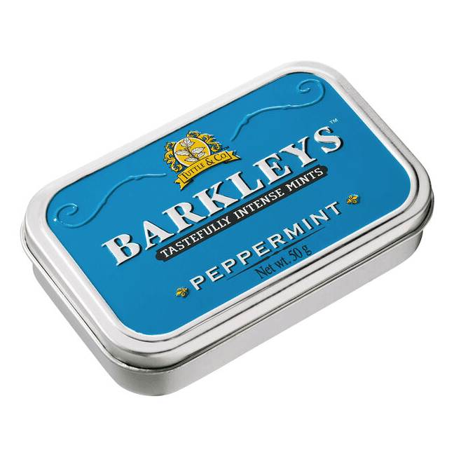 Barkleys Peppermints Tin 50g