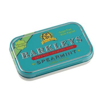 Barkleys Spearmint Gum Tin 30g