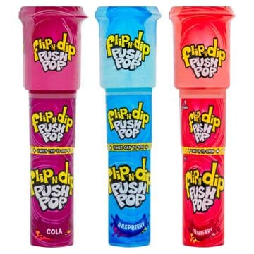 Bazooka Flip n Dip Push Pop