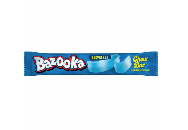 Bazooka Raspberry Chew Bar