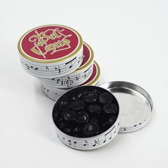 Bel Canto Liquorice Imps Tin from Joris 20g
