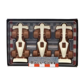 Belgian Milk Chocolate Racing Cars