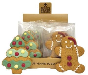 Biscuit Bakers Gingerbread Christmas Tree 40g