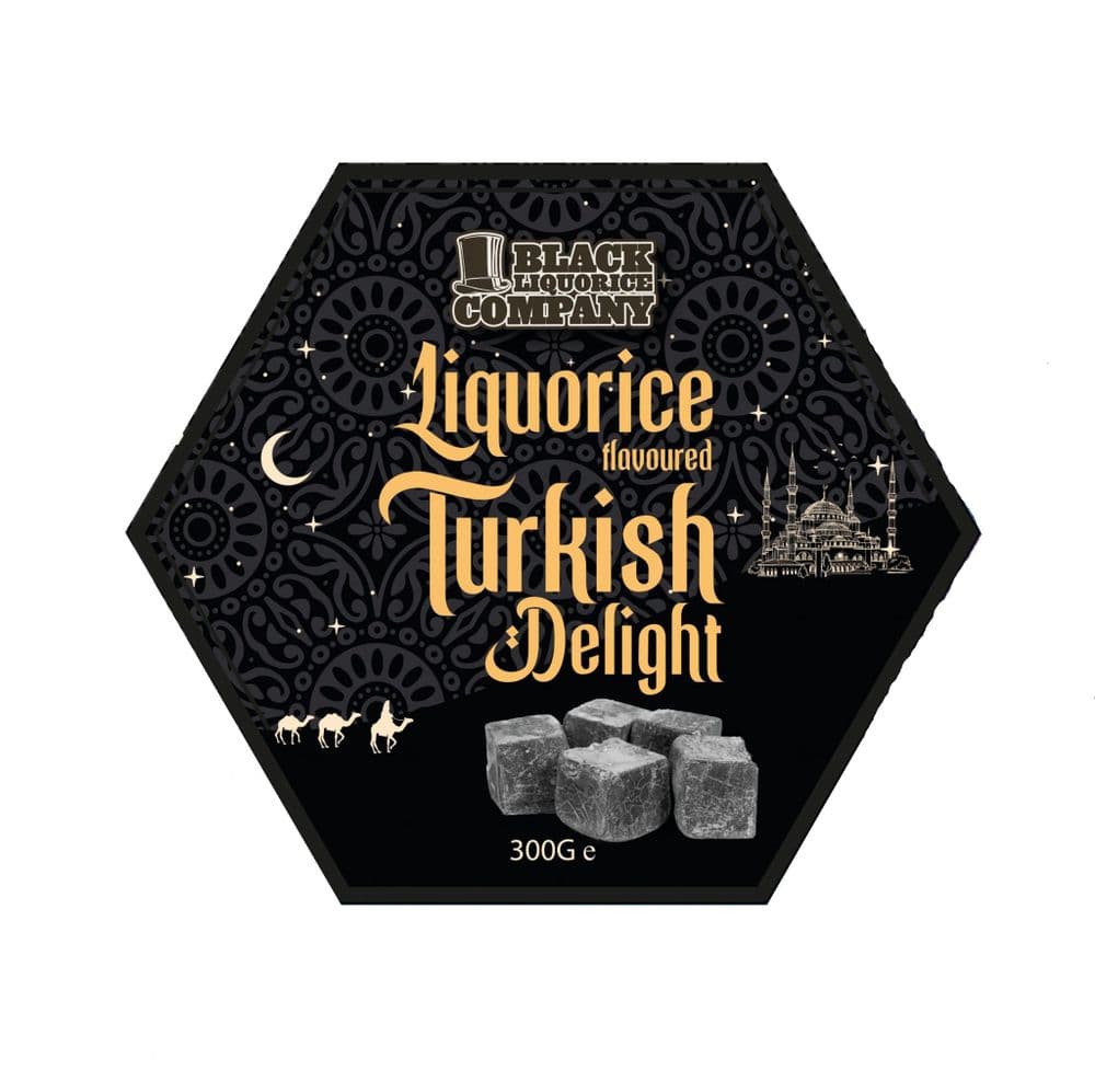 Black Liquorice Co Liquorice Turkish Delight 300g
