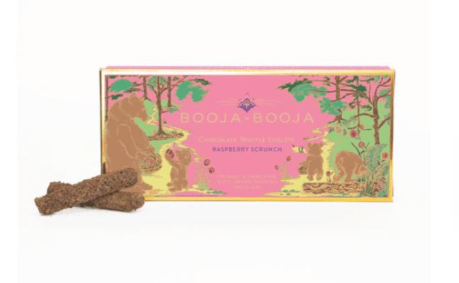 Booja-Booja Raspberry Scrunch Truffle Loglets 115g
