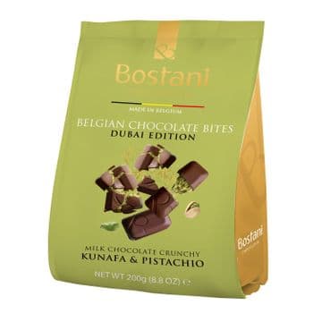 Bostani Dubai Pistachio Chocolate Bites 200g