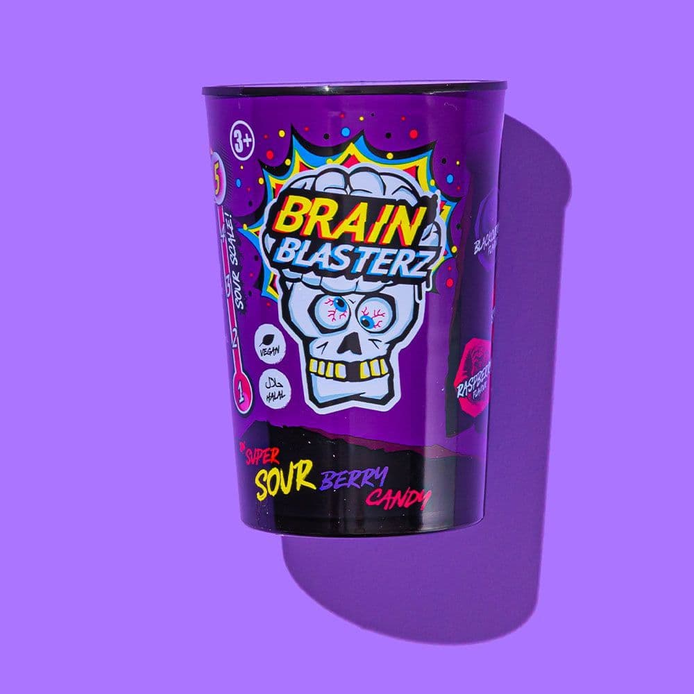 Brain Blasterz Sour Berry Candy 48g Brain Blasterz Sour Berry Candy 48g