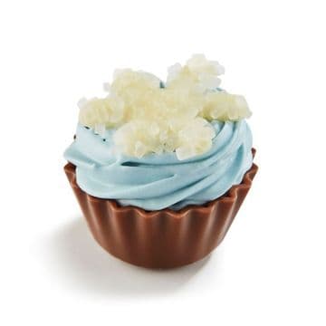 Brrr Berry Blueberry Cupcake