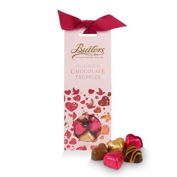 Butlers Assorted Chocolate Hearts 125g