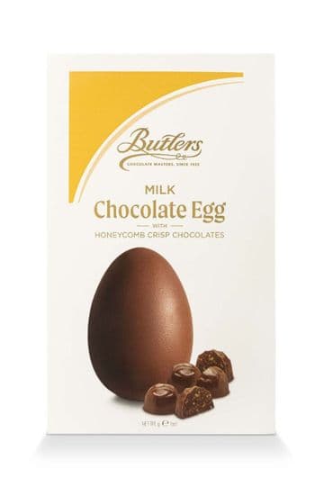 Butlers Milk Chocolate Egg With Honeycomb Chocolates 260g