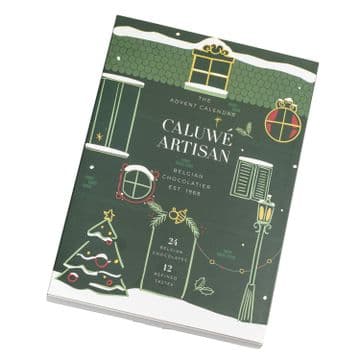 Caluwe Premium Chocolate Advent Calendar 310g