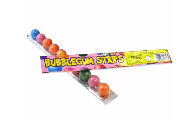 Candy Factory Bubble Gum Balls Stick Pack