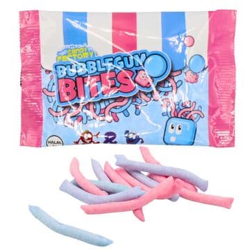Candy Factory Spaghetti Bubblegum Bites 40g
