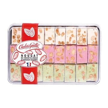Chabert Nougat Montelimar Raspberry & Pistachio Tray