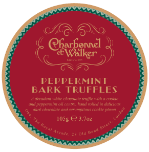 Charbonnel Et Walker Peppermint Bark Truffles 110g
