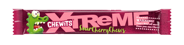 Chewits Xtreme Sour Cherry Flavour Chews