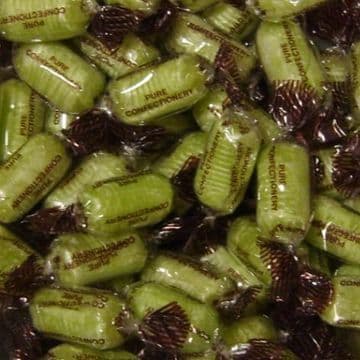 Chocolate Flavour Limes Sweets 100g