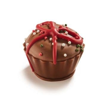 Christmas Present Cupcake