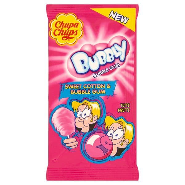 Chupa Chup Bubbly Bubble Floss Gum 11g
