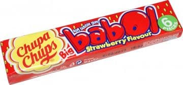 Chupa Chups Babol Strawberry Flavour Bubblegum