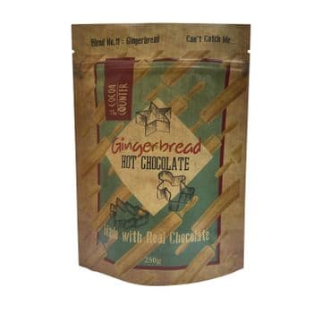 Cocoa Counter Gingerbread Hot Chocolate Flakes 250g