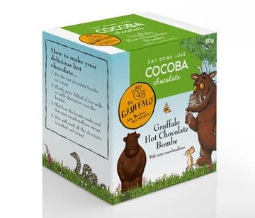 Cocoba Gruffalo Hot Chocolate Bombe